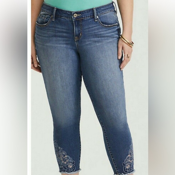 torrid Denim - Torrid Premium cropped jeans